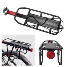 Portapacchi Bici Posteriore MTB Robusto Universale Bicicletta Riflettore Sedile