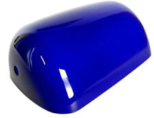 Vetro di ricambio per lampada classica da tavolo ministeriale blu a tegola bianc