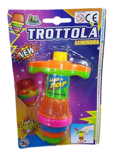 Trottola luminosa con luci - x,
