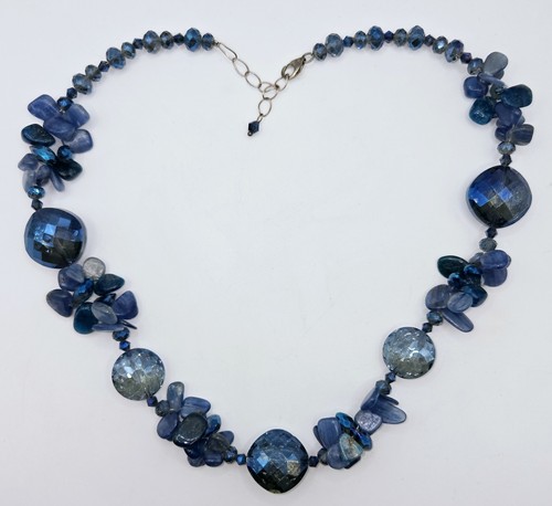 Collana perle vetro - collana,