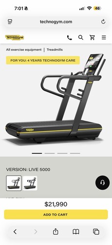 Technogym live 5000 electric - technogym,