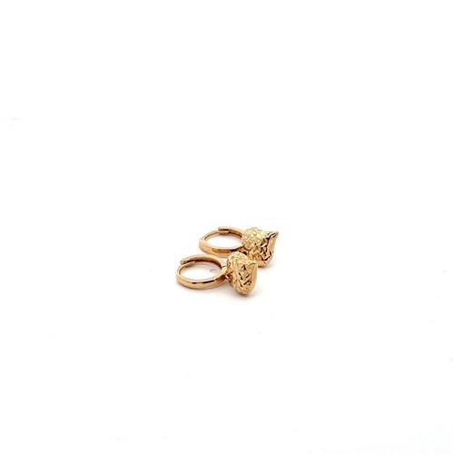 Orecchini oro saudita kt - 18,