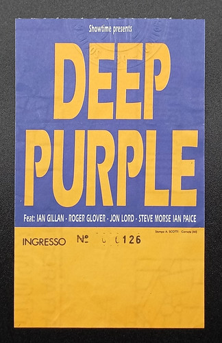 Biglietto concerto deep purple - concerto,