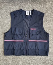 Adidas Gilet Uomo Navy e Rosa