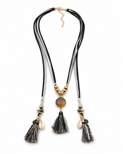 Collana lunga boho chic con - collana,