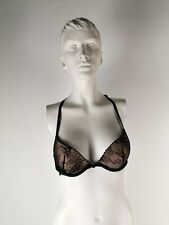 WONDERBRA TOP REGGISENO TAGLIA 3 B COLORE NERO PIZZO 
