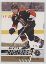 2017-18 Upper Deck CHL Star Rookies lucido /10 Josh Williams #325