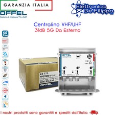 Centralino VHF/UHF 31dB 5G Da