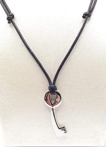 Collana con pendente chiave - collana,