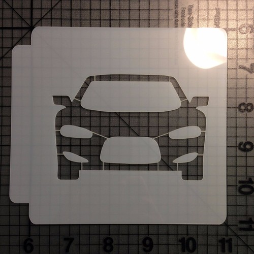 Stencil anteriore auto - , 100