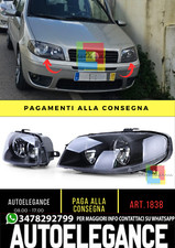 🔥1838 FARI ANTERIORI ADATO PER FIAT PUNTO 2003-2005 NERI🔥
