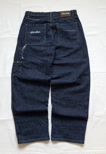 Pantaloni jeans vintage - pantaloni, pelle