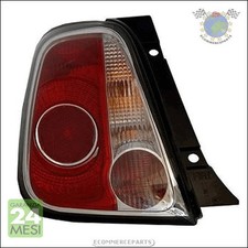 507605 Faro Gruppo Ottico Posteriore Sx Sinistro per Fiat 500 2007/07>2015/05