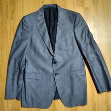 Gucci tuta blazer uomo grigio