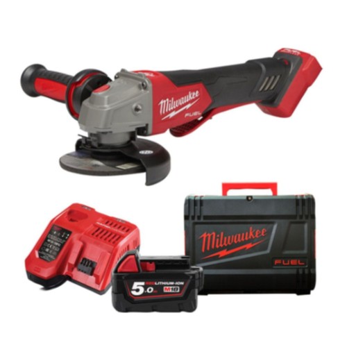 Kit batteria milwaukee m18 - batteria, 5,0