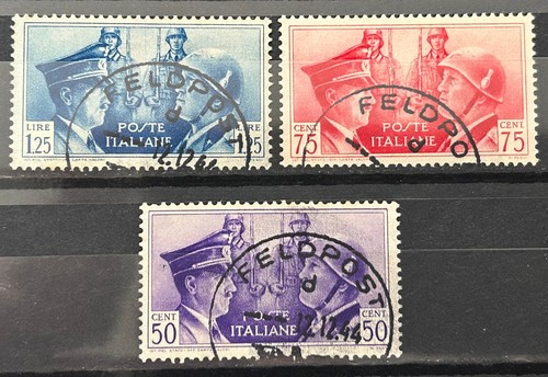 Set francobolli italia tedesca - set,