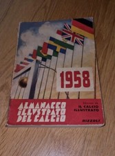 ALMANACCO ILLUSTRATO DEL CALCIO 1958 RIZZOLI CALCIO ILLUSTRATO ANNO 1956-57