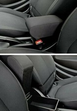 BRACCIOLO SMART ForTwo e ForFour dal 2014 in tessuto nero - fissaggio invisibile