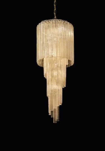 Lampadario lusso vetro - lampadario,