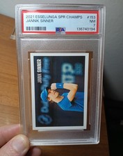 PSA 7 Jannik Sinner 2021