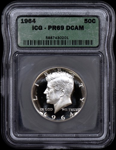 1964 proof kennedy - 1964,