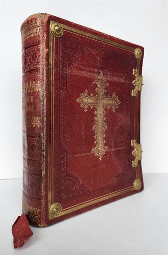1905 missal folio antique - missal,
