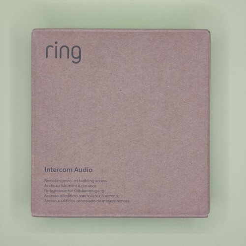 Ring intercom audio rendi - |,