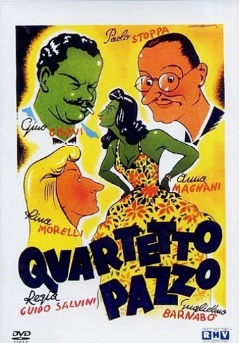Dvd quartetto pazzo anna - quartetto,