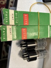 Coppia Valvole Sicte 6 sn7 Gt