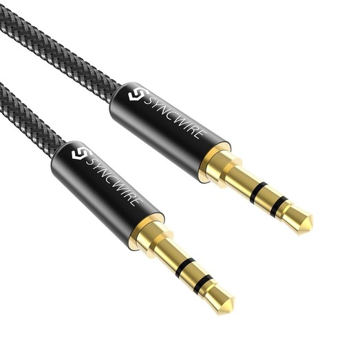 Cavo aux 5mm nylon 1m - cavo,