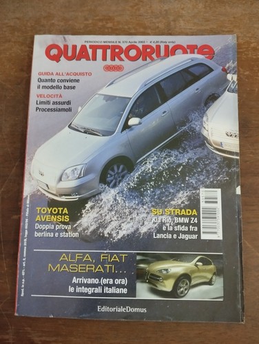 2003 quattroruote aprile - 2003,