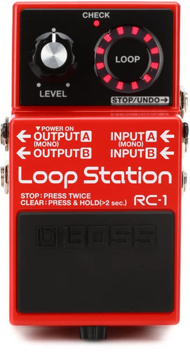 Boss loop station - rc-1, pedale