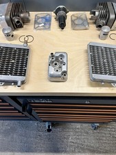 testa polini H2O 38,4 Piaggio ciao Liquido  Eurocilindro Fabrizi Zirri Sprocatti