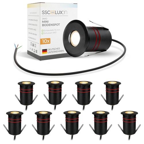 10x javo mini faretto - faretto, led