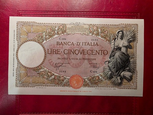 Italy 500 lire - 500,
