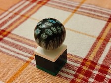 Millefiori Sfera Vetro Blu