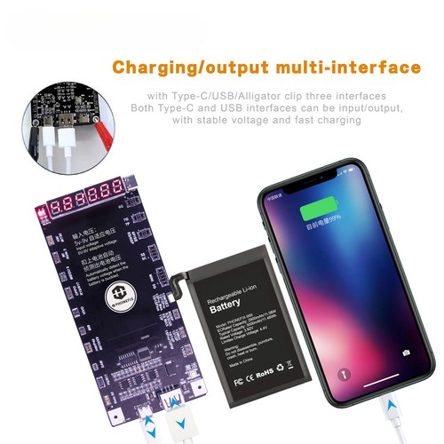 Scheda attivazione batteria - scheda,