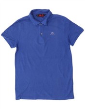 Polo uomo Kappa blu medio