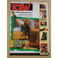 IRON MAIDEN RAW NO.00 MAGAZINE
