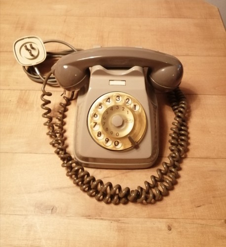 Telefono fisso disco - fisso,