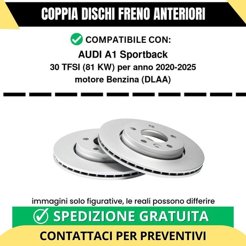 Coppia dischi freno anteriori - freno,