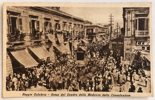 Cartolina reggio calabria - cartolina,