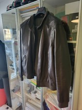 GIACCA DI PELLE MARRONE JOE PARKER MIS 58 MADE IN ITALY