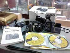 [NC] NIKON COOLPIX 5400 5.1 MP CON SCATOLA MANUALE CD MEMORIA CARICA BATTERIA