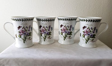 Set di 4 tazze Portmeirion Pimpernel 10 oz giardino botanico pea dolce 8013