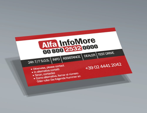 Adesivo alfa romeo info - alfa,