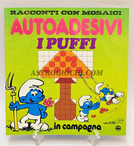 Puffi campagna adesivi lito - puffi,