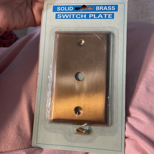 Copricavo telefono ottone