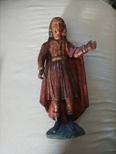 Statua lignea policroma alta