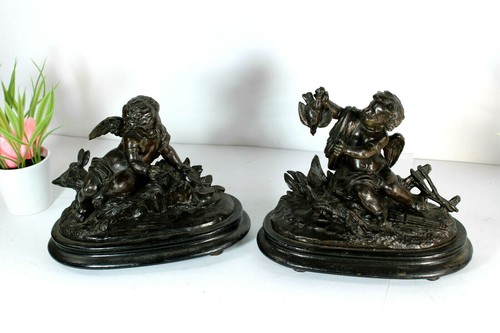 Coppia antiche statuine - antiche,